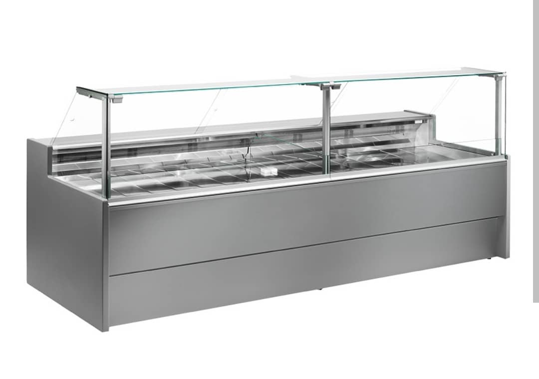 Meuble buffet chaud avec rangements