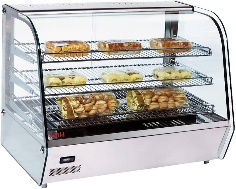 Vitrine chaude D: 662x 574x484 double accés