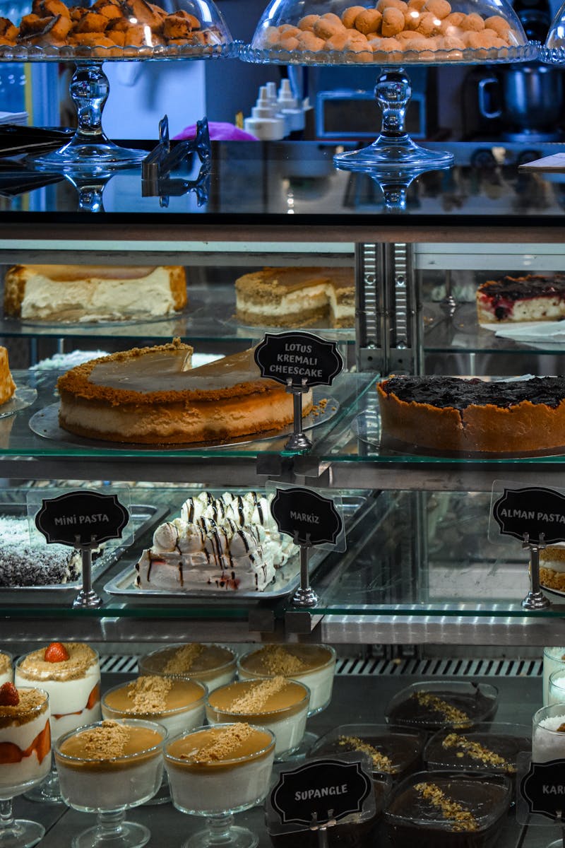 Vitrine pâtisserie 1,5M 3 niveaux
